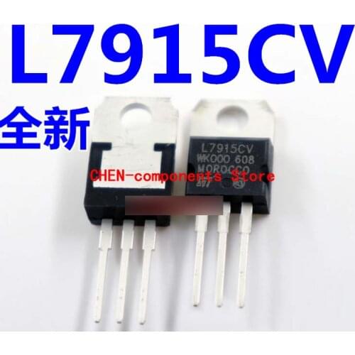 10pcs New domestic L7915 L7915CV three-terminal regulator tube TO220