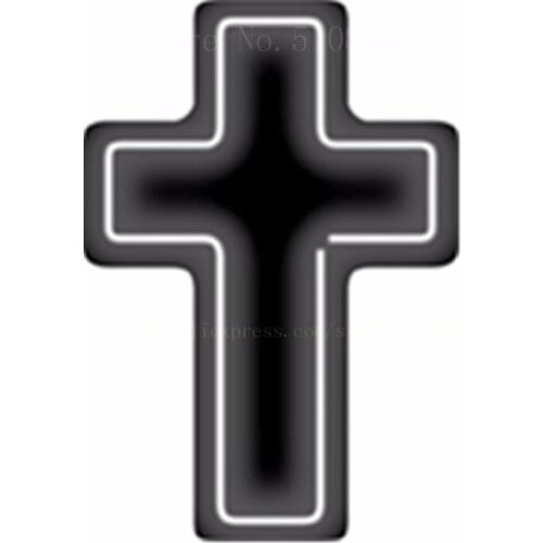 17*14" Cross NEON SIGN REAL GLASS BEER BAR PUB LIGHT SIGNS store display Packing occasional business Bulbs Advertising Lights