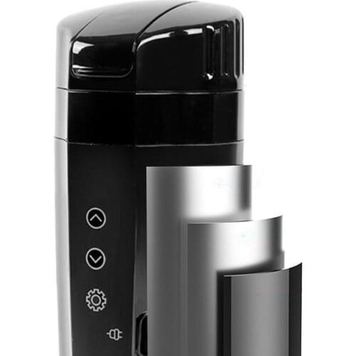 60W Car Heating Cup Stainless Steel Travel Coffee Mug Insulated