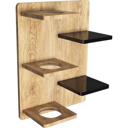 Wooden Wall Mounted Bookshelf and Flower Holder Décor Both a bookcase and a flower Shelf, Balcony, Office and Living Room Décor