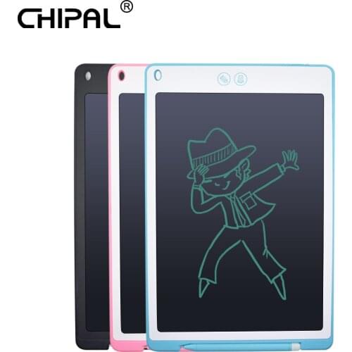 CHIAPL 12'' LCD Graphics Tablet Electronics Drawing Tablet Partial Erasable LCD Writing Tablet With Stylus Pen For Kids Gift