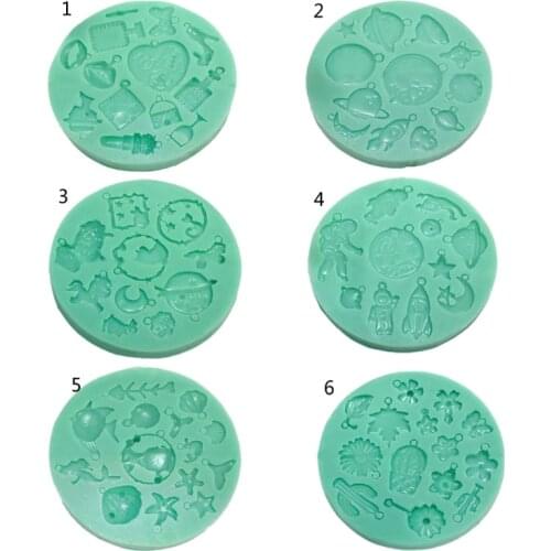 Epoxy Resin Mold Earrings Resin Mold Necklace Pendant Silicone Mould DIY Crafts Jewelry Casting Tools