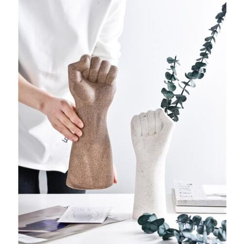 Ceramic Flower Vases, Handmade Modern Artistic Decorative Vase for Living Room, Kitchen, Table, Home, Office, Bedroom