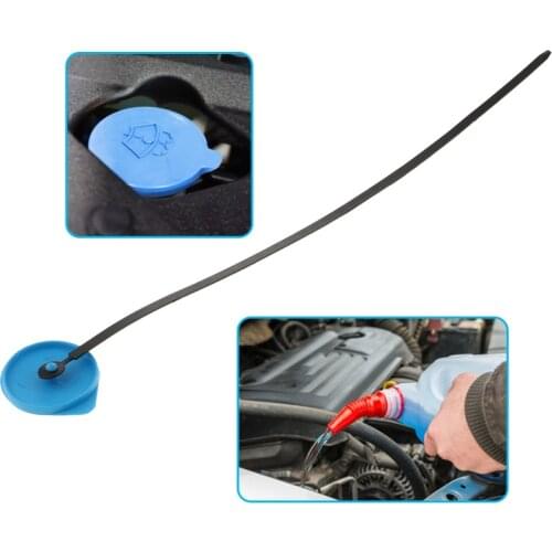 Car Windshield Wiper Washer Reservoir Tank Cap with Level Gauge For Honda Accord Civic 2004-2015 Length 54cm