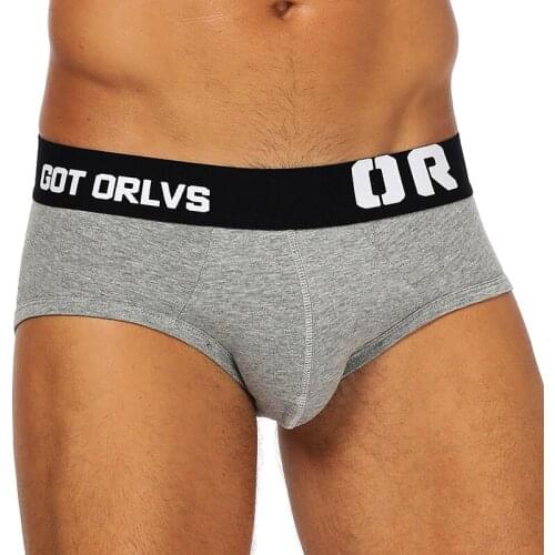 ORLVS Brand 50PC/LOT Wholesale Men Briefs Comfortable Underwear Mesh Male Panties Breathable Cueca Quick Dry Mesh Men Underwear