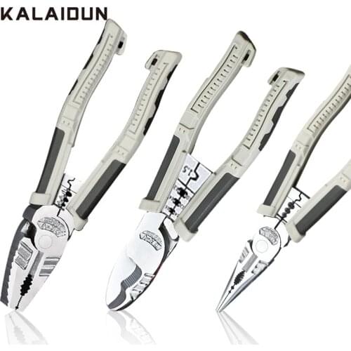 KALAIDUN Pliers Set Crimping Tool Wire Cutter Stripper Crimper Crimping Pliers Multitool Hand Tools Electrical For Electricians