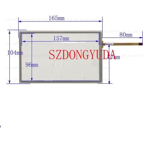 New Touchpad 165*104 7 Inch 4-Line For LAM070G004A Touch Screen Digitizer Glass With Extension Cord 165mm*104mm