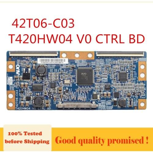 T-con Board T420HW04 V0 CTRL BD 42T06-C03 For TCL L42F19 ... etc. Professional Test Board T420HW04 V0 42T06-C03 Free Shipping