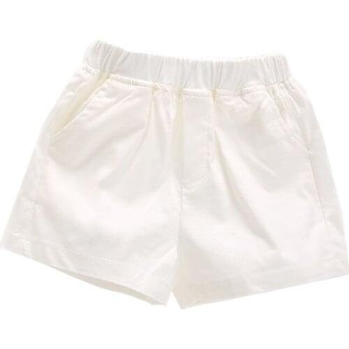 Summer Children Girls Shorts Kids Casual Hot Pants Pure Color Cotton Fashion Pants Comfortable