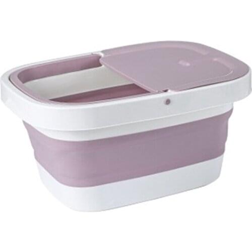 Foldable Bucket for Foot,Bathroom Foot Wash Basin,Laundry Buckets,Portable Folding Water Container