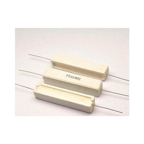 SQP 20W 5% 0.1R-10K Ohm Horizontal Type Cement Resistor x 50PCS