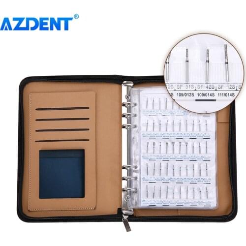 Dental Diamond Burs 210 Models Demonstation Book for High Speed Handpiece Dia.1.6mm