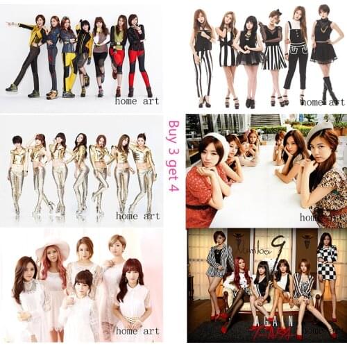 T-ARA Korean band Posters Wall Stickers Decoration Good Quality Prints White Coated Paper