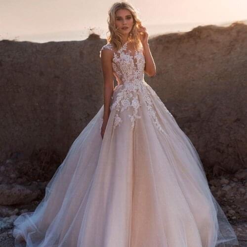 Bohemian wedding dress Bride Ballgown Boho Abito Da Sposa Vestido De Noiva floor length Hot sale beach dress