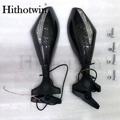 ZZR 400 1991 1992 1993 1994 1995 1996 1997 1998 2007 Motorcycle Rearview Mirror with turning light For Kawasaki ZZR400 1991-2007
