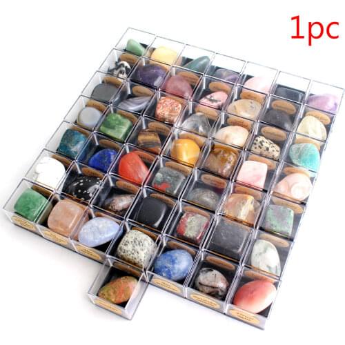 1PC Natural Polished Mini Crystal Freedom Palm Tumbled Gems Quartz Pocket stone Collection Mineral Specimen Healing Gift