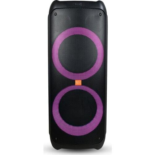 2021 professional double 10 inch Subwoofer powerful outdoor Big Bass sound box Party Speaker with led light