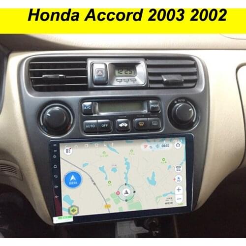 64GB Android 10.0 Car Dvd Multimedia Player GPS For Honda Accord 2002 2003 Autoradio Navigation Stereo Head Unit
