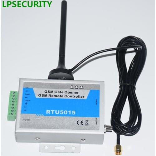 LPSECURITY 999 users RTU5015 GSM garage swing slide gate door opener Operator Remote access controller