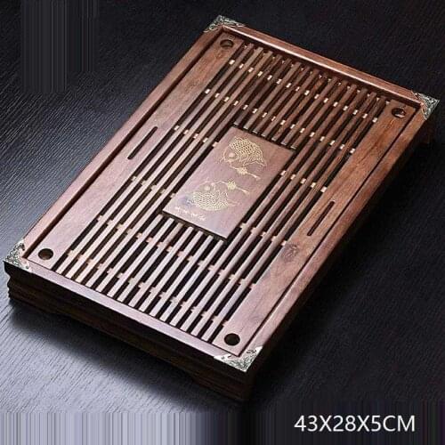 Accessories Ceremony Juego Te Chino Plateau De Service Set Teaware Table Container Chinese Serving Kung Fu Holder Tea Tray