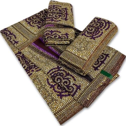 Ankara Fabric Veritable Wax Guaranteed Real High Quality wax print fabric Pagne African Ankara Lace Fabric 1-32