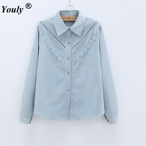 BELLYQUEEN Women's Corduroy Shirts