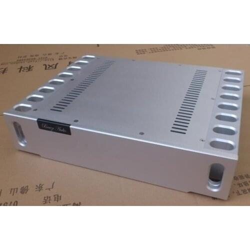 BZ4309E All-aluminum Chassis High-end CNC Amplifier Housing DIY Enclosure Audio Amp Case 430MM*96MM*328MM