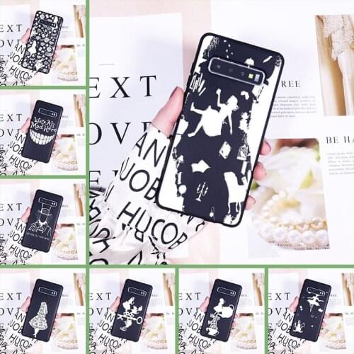 Magic Girl Black Case For Samsung Galaxy Note 10 Pro Silicone Soft Back Cover For Samsung Galaxy S10 Plus 5G 10E Phone Case