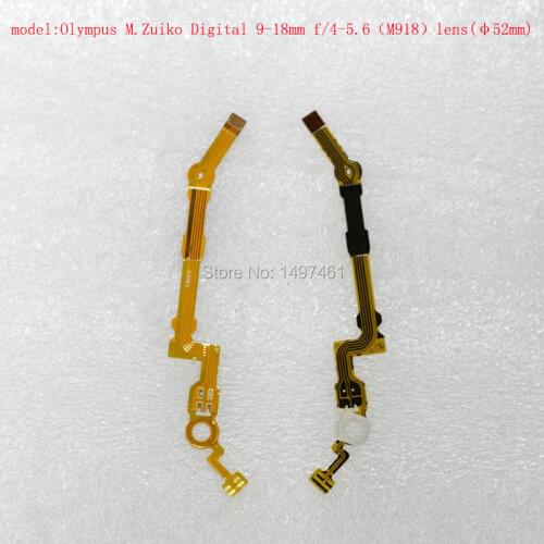 2PCS Aperture control Flex Cable for Olympus M.Zuiko Digital 9-18mm f/4-5.6(M918) lens(52mm)