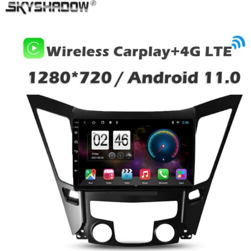 360 Panoramic Camera 6G+128G Android 10.0 Car DVD Player GPS Map WIFI Bluetooth 5.0 RDS Radio For Hyundai Sonata 2010-2014 2015