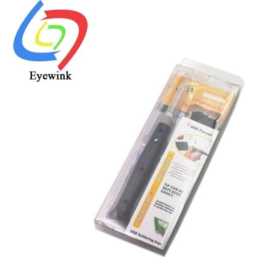Mini Portable USB 5V 8W Electric Powered Soldering Iron Pen/Tip Touch Switch Adjustable Electric Soldering Iron Tools