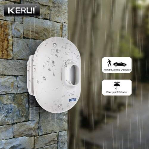 KERUI P861 Mini Waterproof PIR Outdoor Motion Sensor For KERUI Wireless Security Alarm Burglar Alarm System
