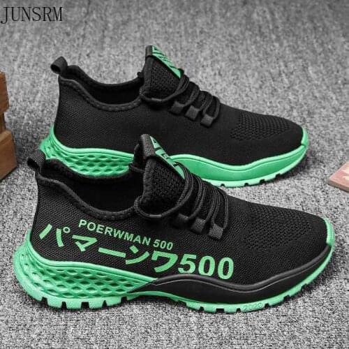 Men Sneakers 2021 Black Air Mesh Breathable Casual Sport Shoes Male Lace Up Non-slip Men Low Sneakers Mens Trainers