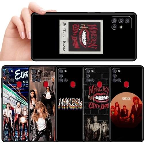 Soft Silicone Case For Samsung Galaxy A51 A21s A71 A12 A31 A52 A41 A32 M51 A02s A11 A72 M31 M30s Phone Cover Rock Music Maneskin