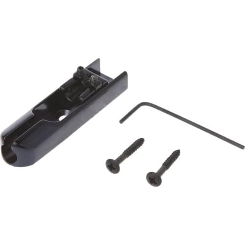 Single Individual Bridge Saddles Tailpiece for 4 String Bass Guitar Replacement