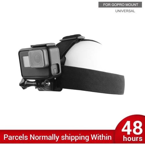 For GoPro Accessory Head Belt Strap Mount Adjustable for Go Pro Hero 8 7 6 5 4 Yi 4K Sjcam Sj4000 Eken H9r Sport Camera