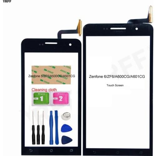 Panel Lens Sensor For ASUS Zenfone 5/ZF5/A500CG/A501CG Touch Screen Digitizer For ASUS Zenfone 6/ZF6/A600CG/A601CG Glass Parts