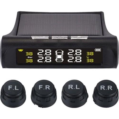 Tire pressure monitoring system Vehicle TPMS solar tire pressure detection Infineon core external sensor
