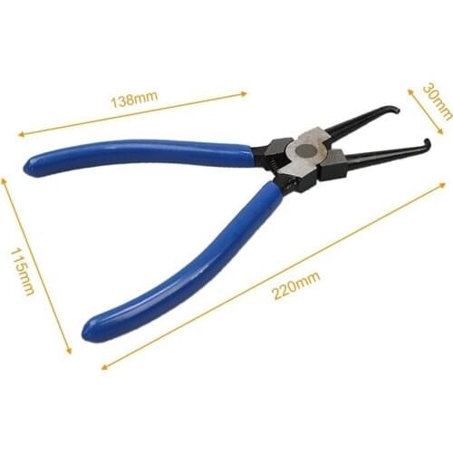 New High Quality Joint Clamping Pliers Fuel Filters Hose Pipe Buckle Removal Caliper Carbon Steel Fits for Car Auto Vehicle Tool