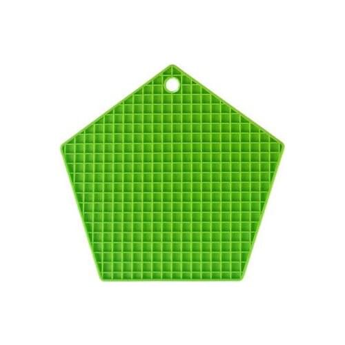 1pcs Colorful Irregular Creative Cooking Tools Checkered Cellular Silicone Pad Silicone Insulation Pad For Pot
