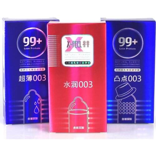 30Pcs Natural latex Condoms Oil dotted Sex loys penis sleeve cock cage adult Products for Men dick cover Sex toys wholesale