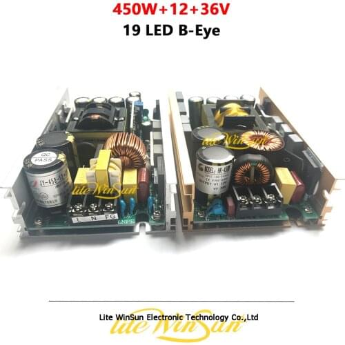 450W High Power Supply Board for 19 LED BEE Eye Moving Head Light Power Board Supply Source