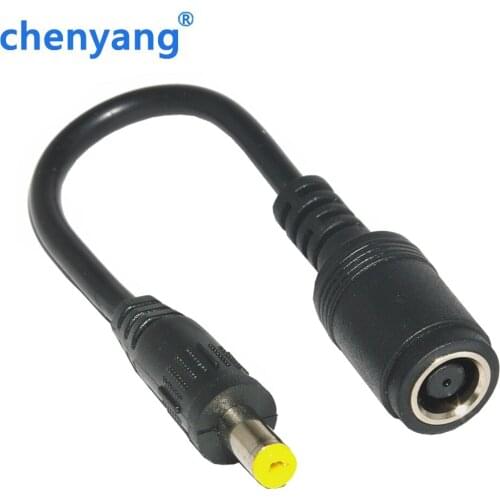 Free shipping High quality 7.4*5.0 female to 4.8*1.7 90W laptop power adapter For HP For Compaq
