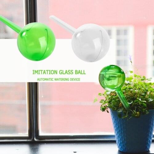 Automatic Home Watering Device Imitation Glass Transparent Lazy Drip Irrigation Garden House Waterer Water Cans