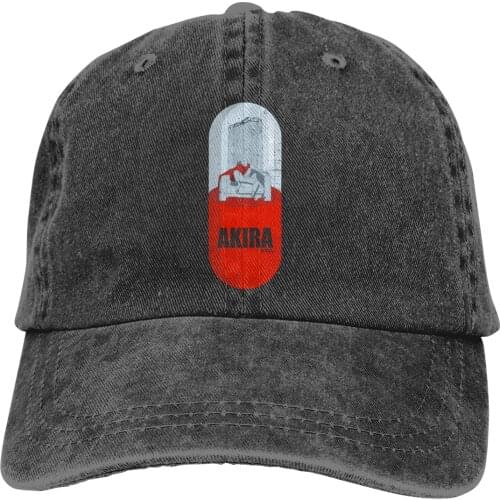 AKIRA - Pill The Baseball Cap Peaked capt Sport Unisex Outdoor Custom Attack on Titan Japanese Aniime Hats