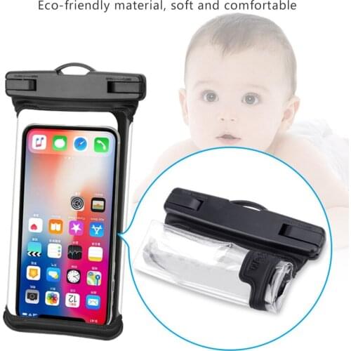 KISSCASE Diving Phone Bags Case Waterproof Underwater Pouch For iPhone 7 8 X XS 6 6s Universal Swimming Cases 6 inch Phone Cases