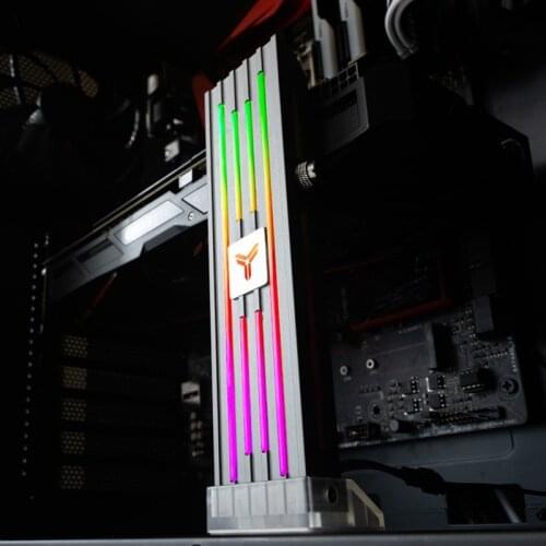 Jonsbo VC-4 Video Card Stand 5V 3Pin ARGB Image Card GPU Brace Support Holder for ATX/MATX/ITX Chassis Motherboard