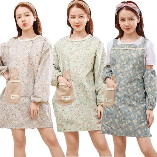 Pet Shop Uniform Apron Work Clothes Beautician Apron kitchen Waterproof and oilproof For Woman Dog Cat Grooming (Free Size)