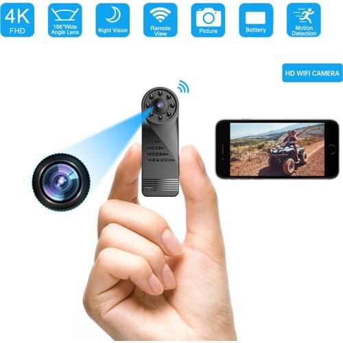 Full HD 1080P Mini Wifi Camera Wide Angle Wireless Camcorder Night Vision Security Battery Camera Digital Portable Micro Mini DV