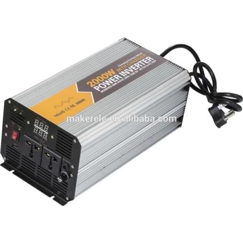 MKM2500-242G-C high effi. 2500w 24vdc 220vac electric power inverter converter off grid type ups /home inverter with charger
